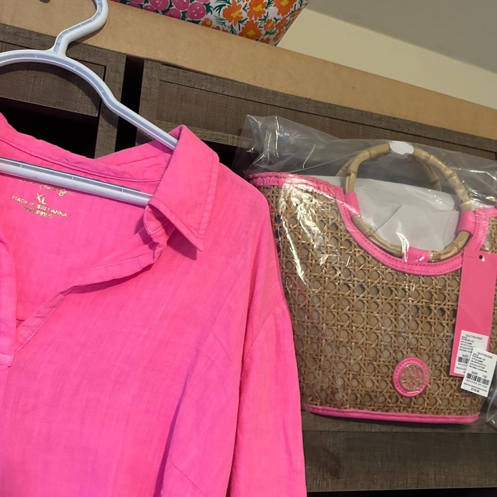 NWT LILLY PULITZER DRESS & BAG